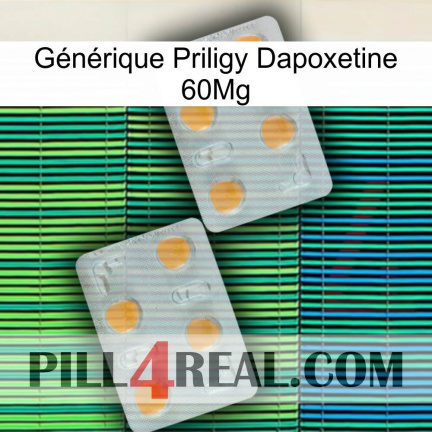 Générique Priligy Dapoxetine 60Mg 25